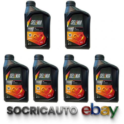 Litri olio selenia - 6, 5w40