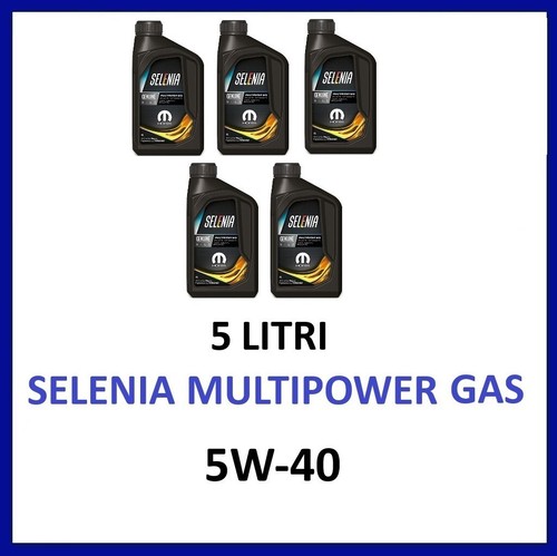 Litri olio motore selenia - litri,