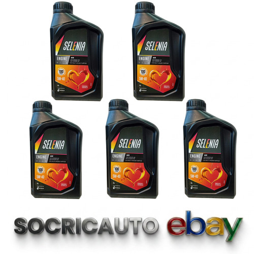 Litri olio selenia 5w40 - 5,