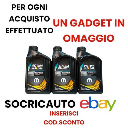 Litri olio motore selenia - litri,