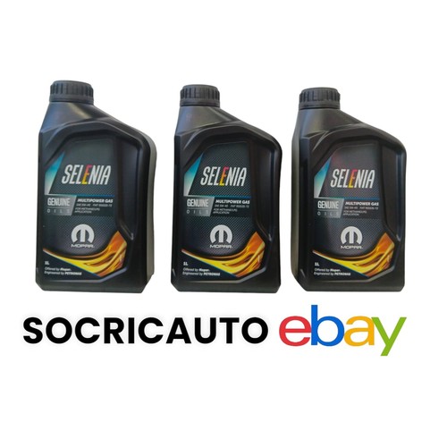 Litri olio motore selenia - 3,