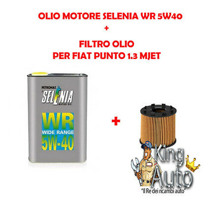 Kit cambio olio - olio, 1.3