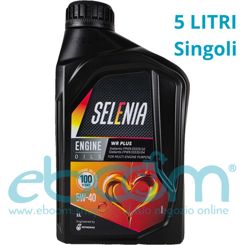 Olio selenia 5w40 plus - selenia, wr