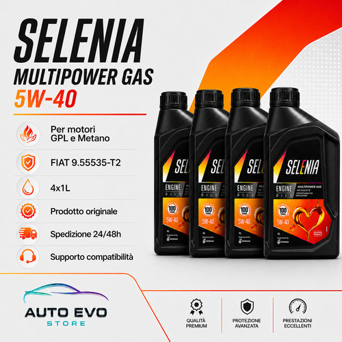 Olio motore selenia multipower - selenia,