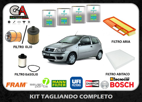 Kit tagliando fiat - fiat, 1.3
