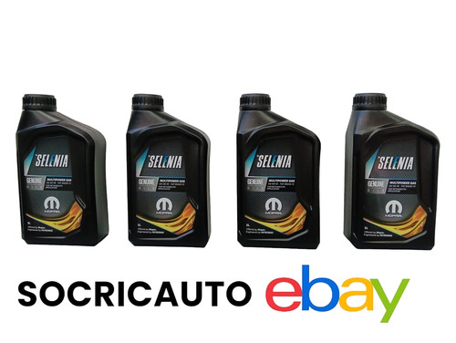 Litri olio motore selenia - 4,