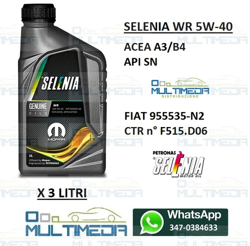 Litri olio motore - di,
